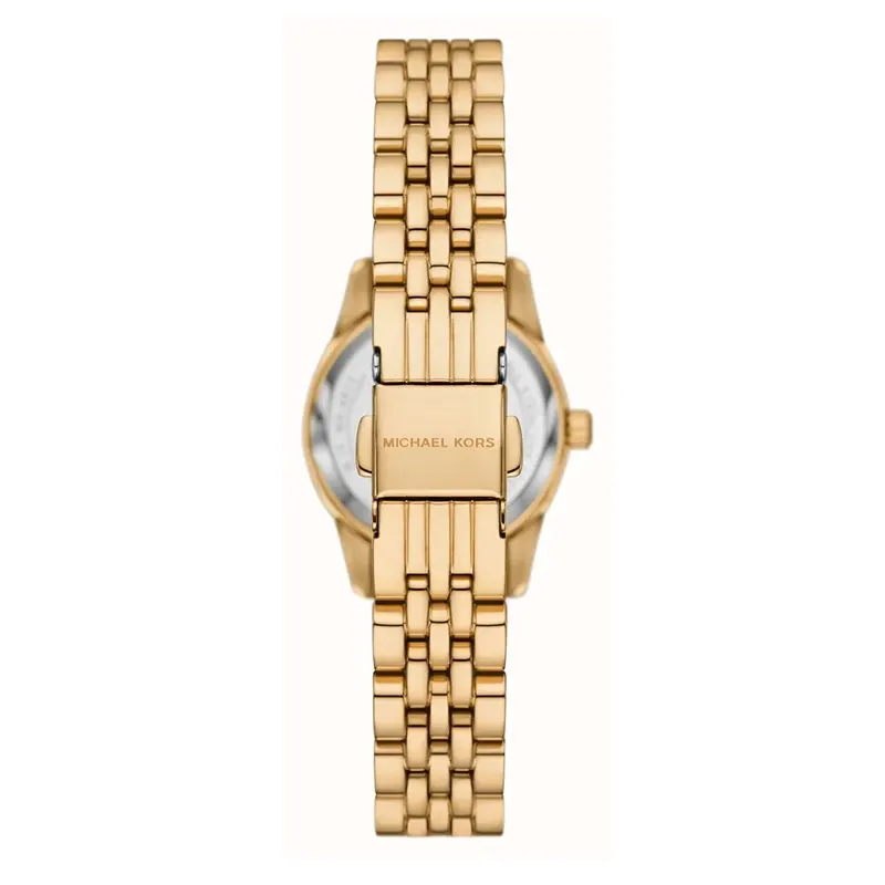 Michael Kors Petite Lexington Turquoise Dial Ladies Watch- MK4813